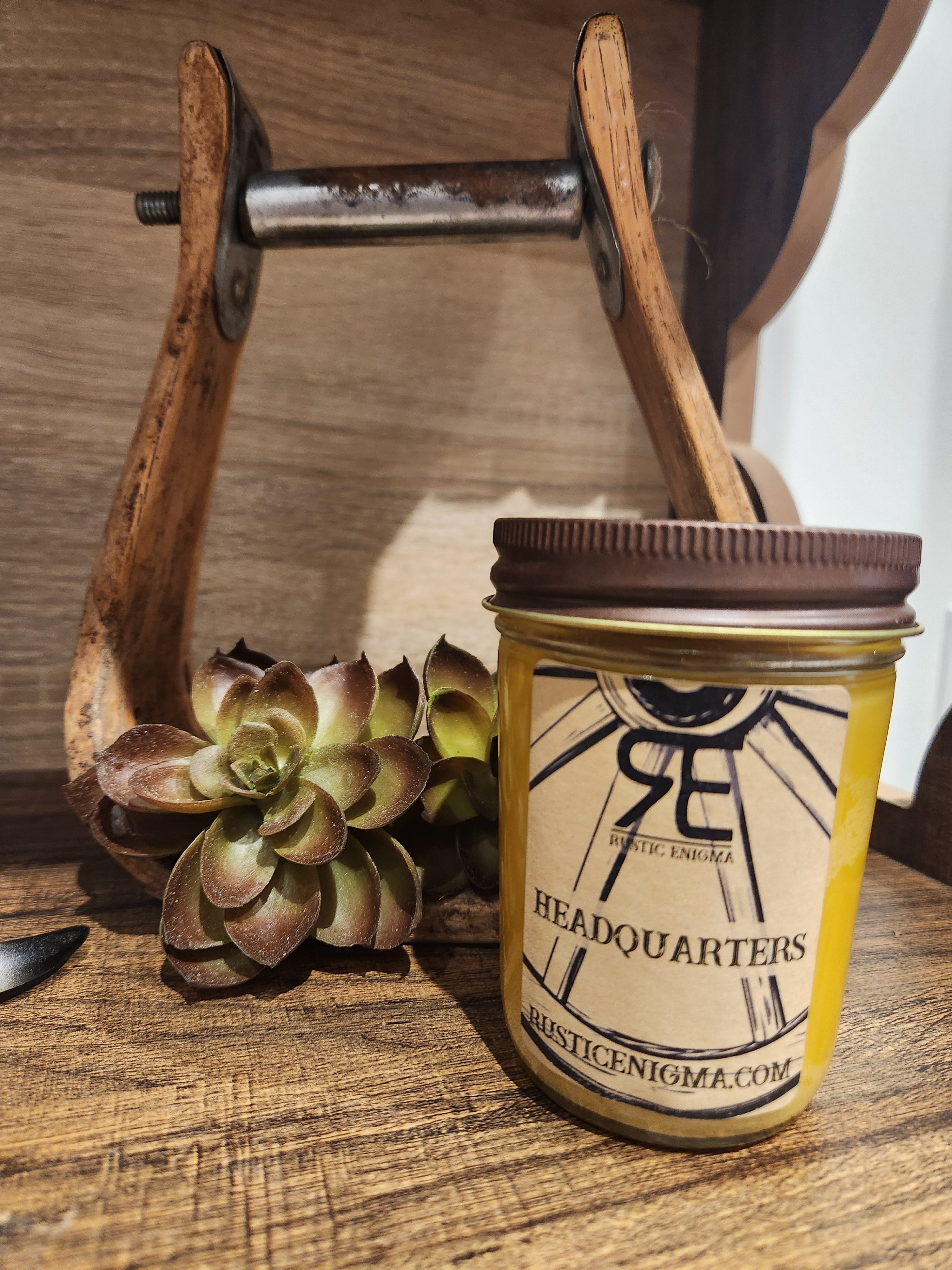 Headquarters 8 oz Candle