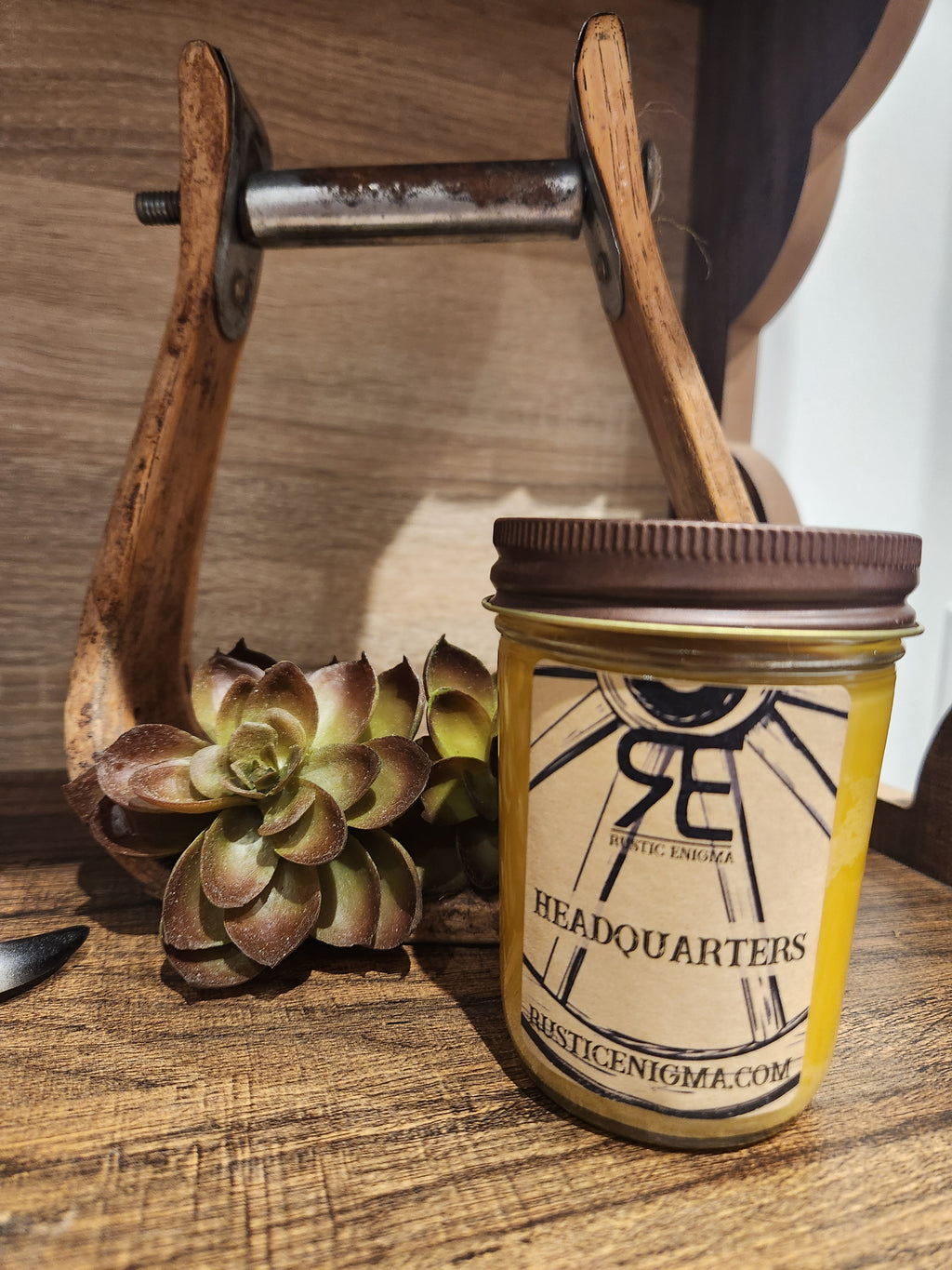 Headquarters 8 oz Candle