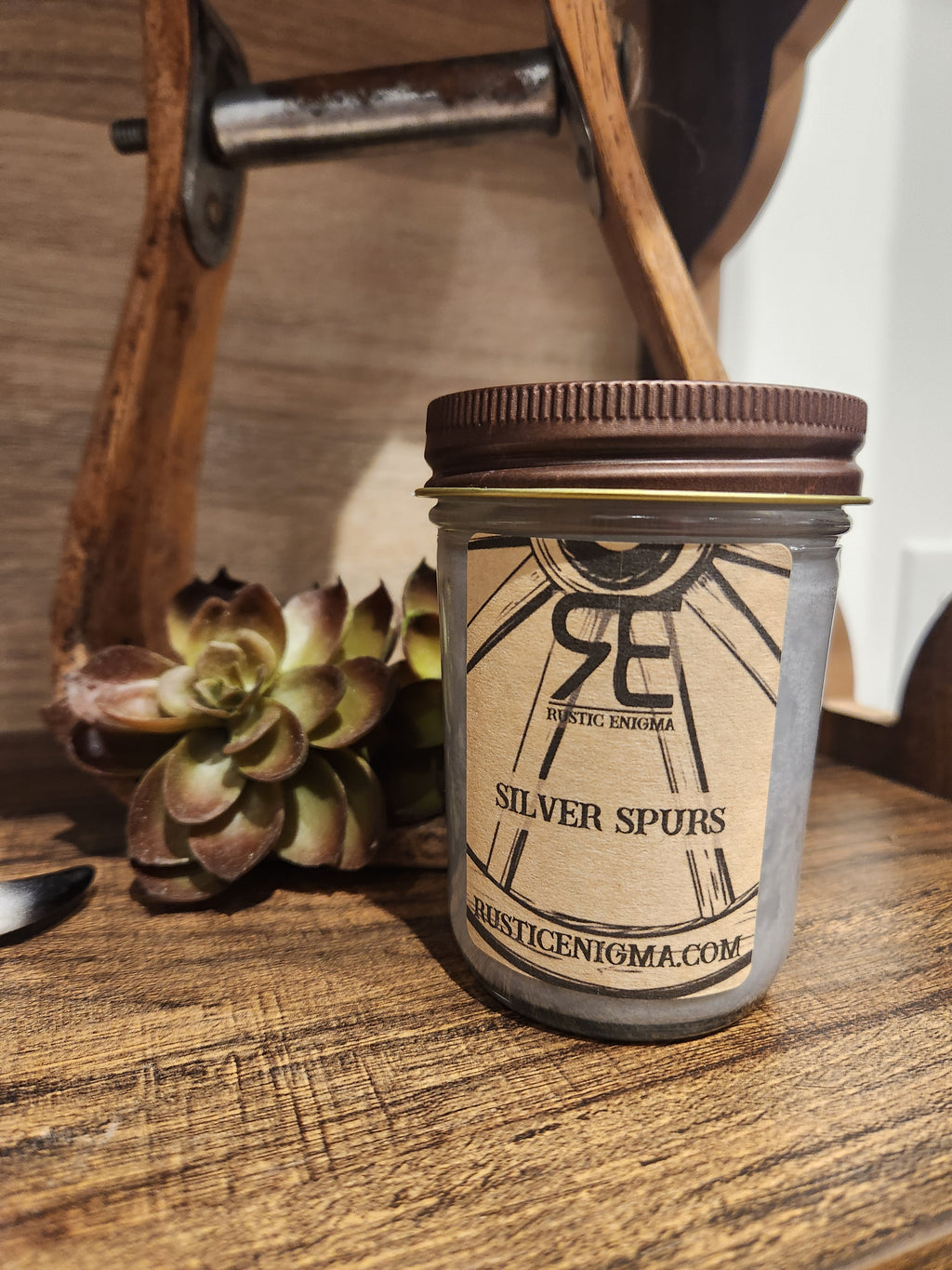 Silver Spurs 8 oz Candle