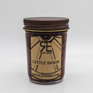 Cattle Baron 8 oz Candle