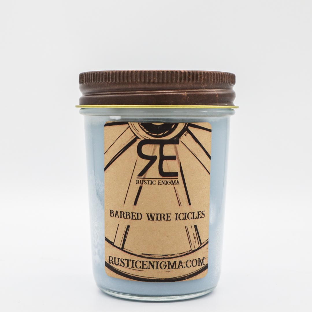 Barbed Wire Icicles 8 oz Candle