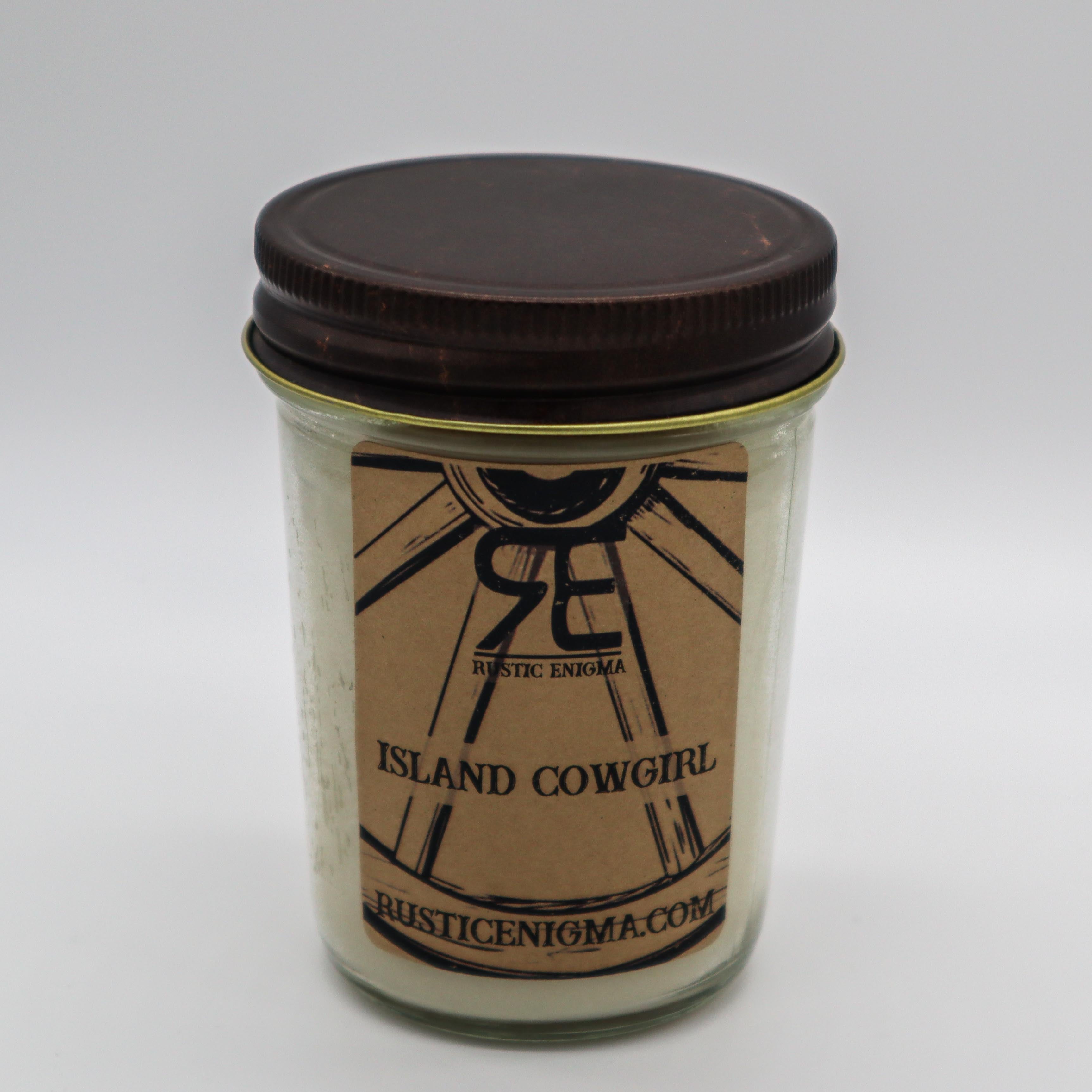 Island Cowgirl 8 oz Candle
