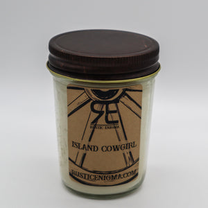 Island Cowgirl 8 oz Candle