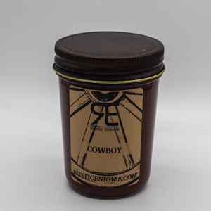 Cowboy 8 oz Candle