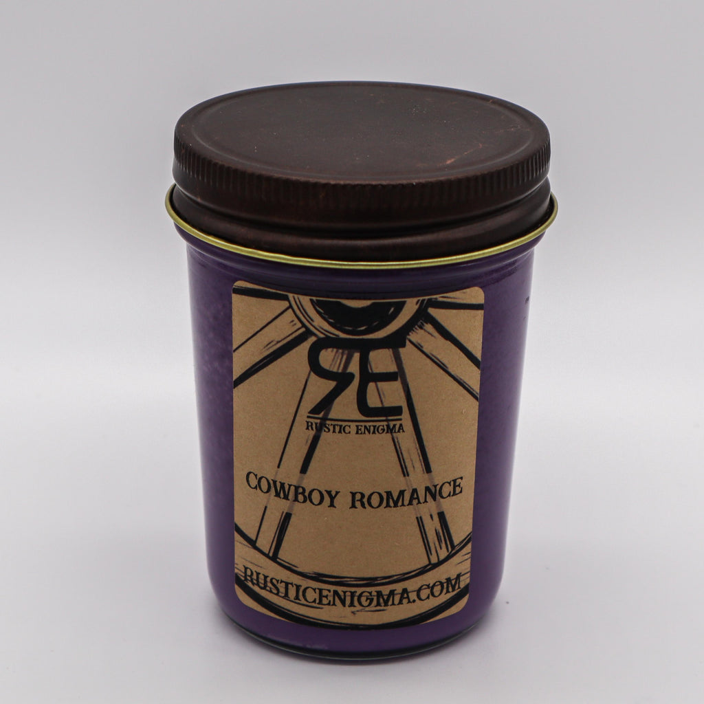 Cowboy Romance 8 oz Candle
