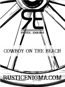 Cowboy on the Beach 16 oz Wood Wicked Candles - 2 Weeks Processing Time