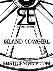Island Cowgirl 16 oz Wood Wicked Candles - 2 Weeks Processing Time