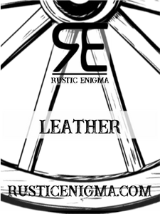 Leather 16 oz Wood Wicked Candles - 2 Weeks Processing Time